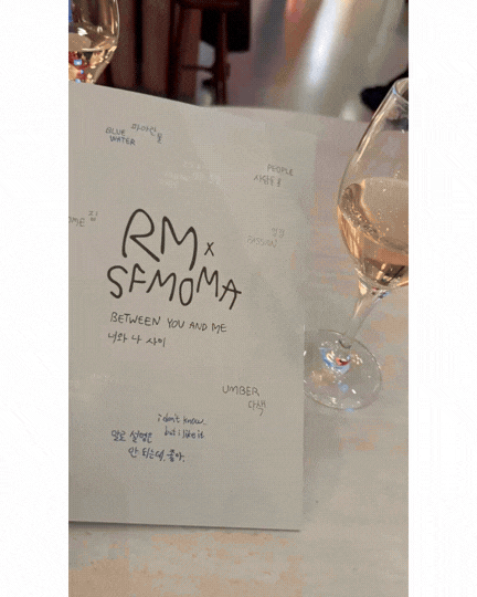 RM x SFMoMA Preview Night: Hanbok, Heartbreak, and a Front Row Seat.
